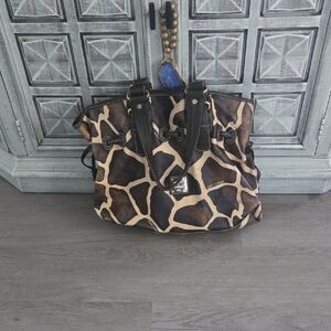 Dooney & Bourke‎ Giraffe Print Tote Bag